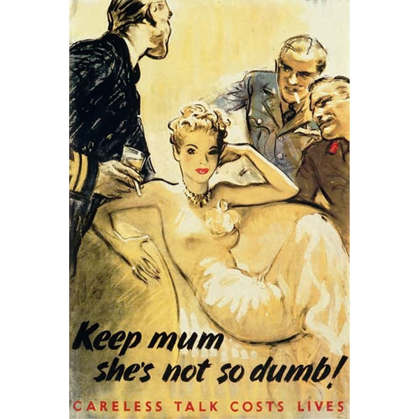 Keep Mum She's not so Dumb Poster