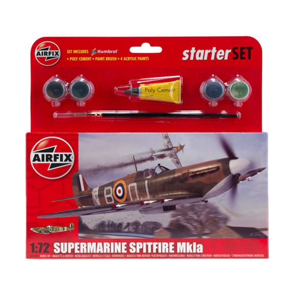 Airfix Spitfire Mk 1A Starter Kit 1/72