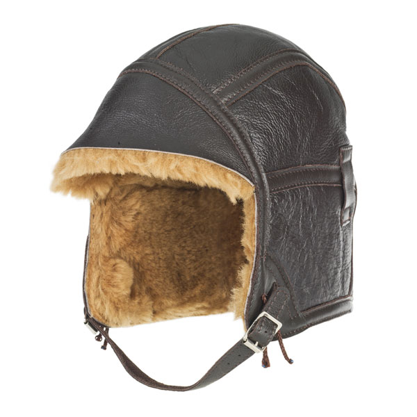 Sheepskin Flying Helmet