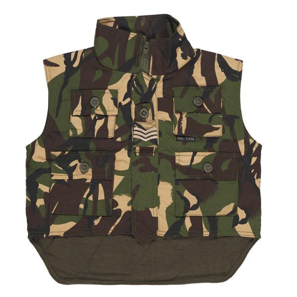 Camo Kids Body Warmer