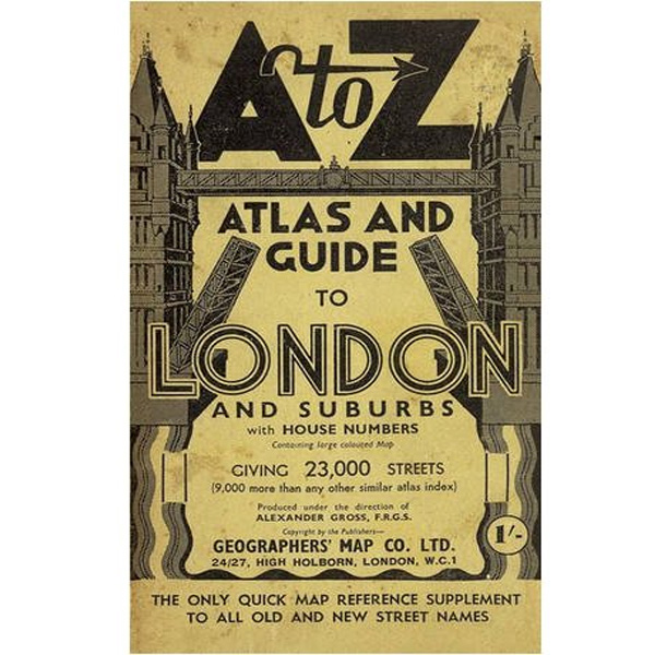 London Street Atlas A-Z - Historical Edition