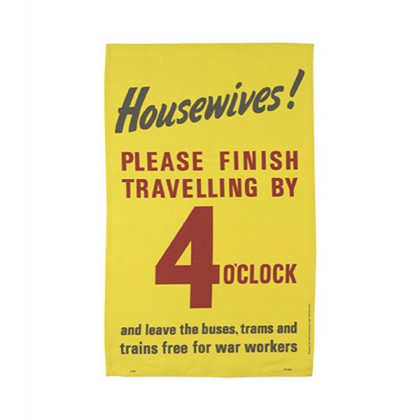 Housewives! tea towel