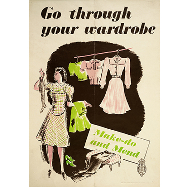 Go Through Your Wardrobe A3 print