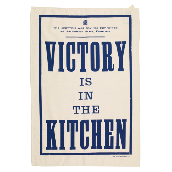 Victory is in the Kitchen tea towel