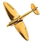 Spitfire gold lapel pin boxed