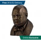 Winston Churchill Large Bronze Bust