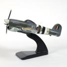 Hawker Typhoon with rockets Mahogany Model