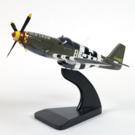 P-51 Mustang Old Crow Mahogany Model