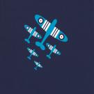 Spitfire squadron kids navy T shirt