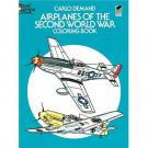 Aeroplanes of World War II (Colouring Books)