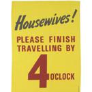 Housewives! tea towel