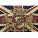 Union Jack Lion Cushion