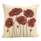 Poppy cushion