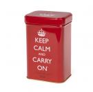 Keep Calm and Carry On Tea Tin