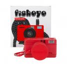 Fisheye Compact Camera Red