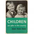 Children Are Safer In The Country A3 print