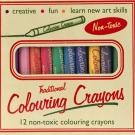 Traditional crayons pack of 12