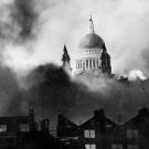 St Pauls During The Blitz A3 print