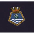 HMS Belfast navy blue polo shirt