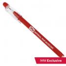 Red IWM pop pencil