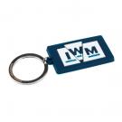 Blue IWM keyring