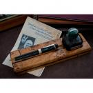 Churchill pinstripe & silver Onoto fountain pen