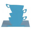 Tea cup bookend