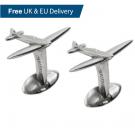 Spirit of 1940 spitfire cufflinks