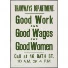 Good Work and Good Wages print