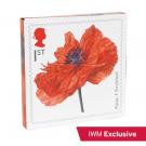 Poppy Stamp set of 8 notecards