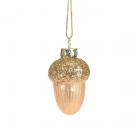 Glitter acorn decoration