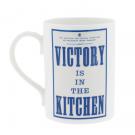 Victory is in the kitchen mug