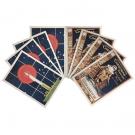 Christmas cards poster pack x 8