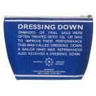 Dressing down wash bag